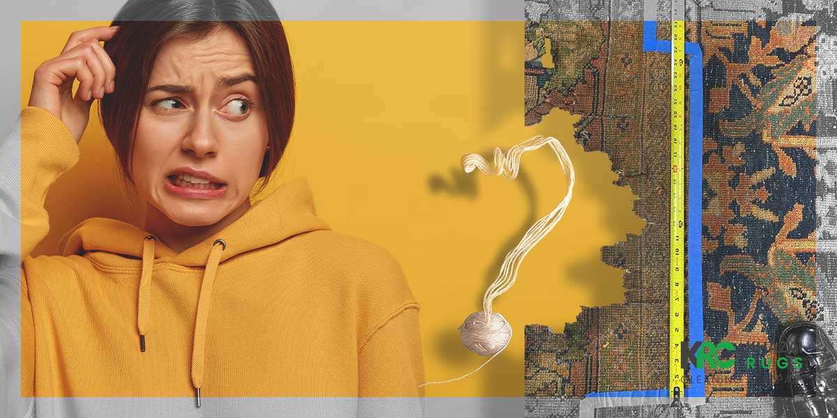 Antique rugs are not like other rugs. They're not something you can just take to the local rug repair place and expect them to fix it up like new.