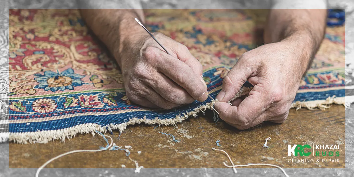 Fringe damage solutions Restoring the beauty of rug fringes, types of rug damage