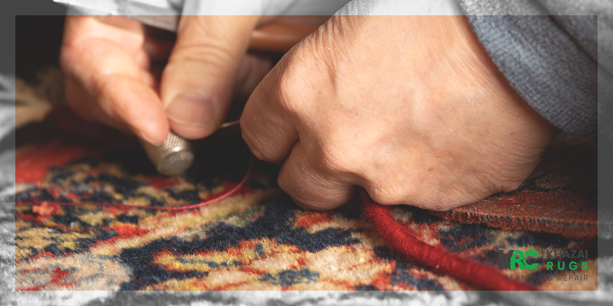 This article tells you how to prevent damages to the rug edges and the proper way to repair side bindings.